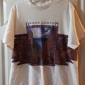 Vintage Screenworks 1993 Grand Canyon Double Sided Adult T-Shirt Size Large